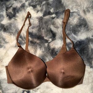 NEW SKIMS Nipple Bra T-Shirt Bra in Chocolate Brown